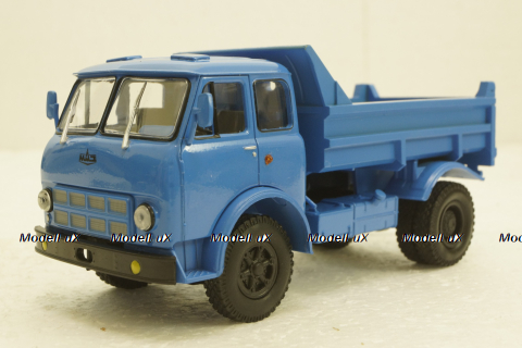 Маз-503А, самосвал, 1975 синий, Н758,  Наш Автопром 1:43