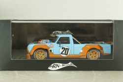 Ford Pick up Hoonigan Truck #20 (Gulf), Blue/orange, HRN-Models 1:43