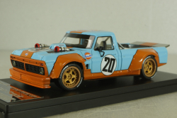 Ford Pick up Hoonigan Truck #20 (Gulf), Blue/orange, HRN-Models 1:43