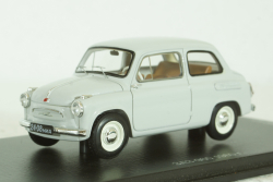 Заз-965 "Запорожец" 1960 г. светло-серый, 196502, DiP Models 1:43