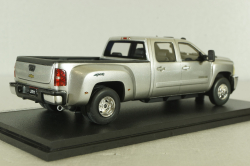 Chevrolet Silverado 3500HD 2011, silver, 109002, GLM 1:43 