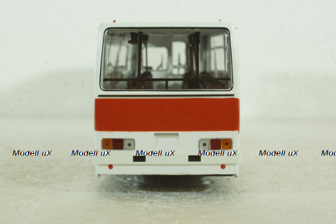 Икарус-260, городской (бело-красный), 900025, Советский Автобус 1:43