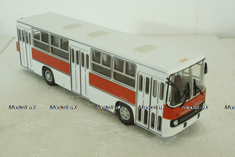 Икарус-260, городской (бело-красный), 900025, Советский Автобус 1:43