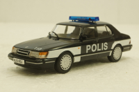Saab 900 Turbo, Polis, Полицейские Машины Мира №72, 1:43