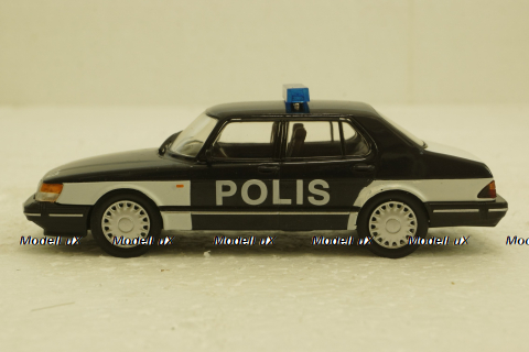 Saab 900 Turbo, Polis, Полицейские Машины Мира №72, 1:43