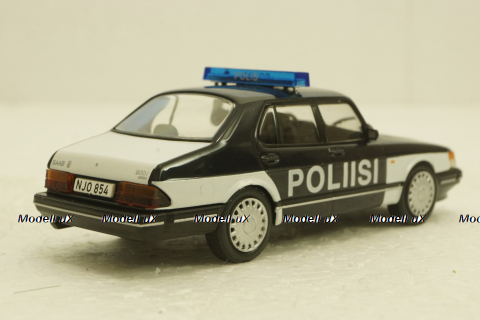 Saab 900 Turbo, Polis, Полицейские Машины Мира №72, 1:43