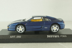 Ferrari F 355 Coupe 1994, blue, ART. 292, Detail Cars 1:43