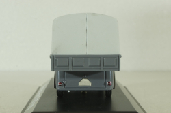 Mercedes 170V (W136) pickup truck with awning "Deutsche Bundesbahn" 1951, grey, 02264, Schuco 1:43