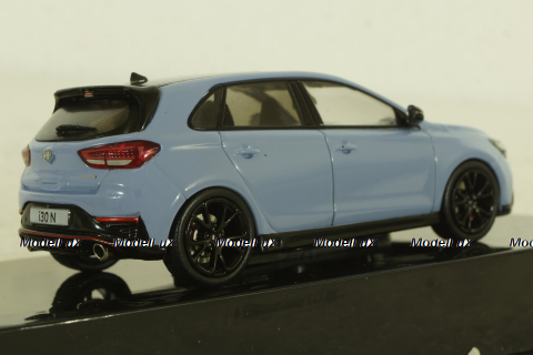 Hyundai i30 N 2022, lightblue, MOC335, IXO 1:43