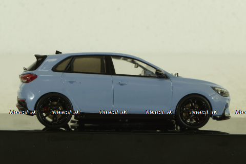 Hyundai i30 N 2022, lightblue, MOC335, IXO 1:43