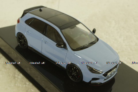 Hyundai i30 N 2022, lightblue, MOC335, IXO 1:43