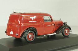 Mercedes 170V (W136) Covered wagon 1946, red,  006258, Schuco 1:43