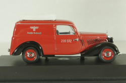 Mercedes 170V (W136) Covered wagon 1946, red,  006258, Schuco 1:43