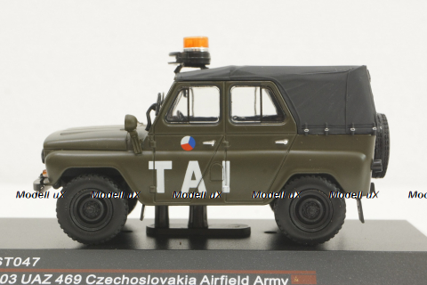 Уаз-469 TAI Czechoslovakia Army 2003, IST047,  IST 1:43
