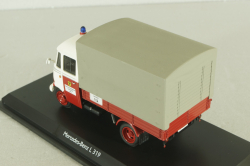 Mercedes L 319 flatbed truck Feuerwehr Dortmund, 450291600, Schuco 1:43 №2