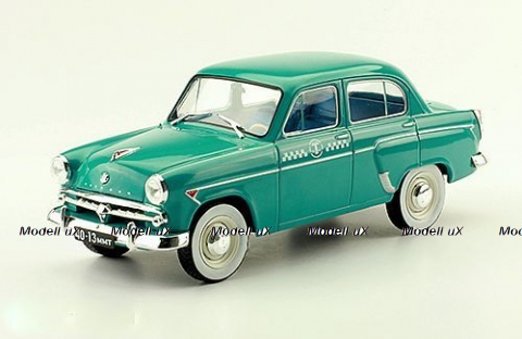 Москвич 407 Такси Легендарные советские автомобили №68, Hachette 1:24