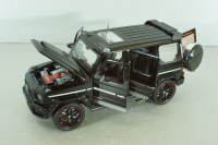 Mercedes Brabus G900 (W463) 2021, black, DH24004, Shuang Ma 1:24
