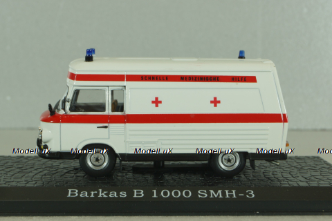 Barkas B1000, Schnelle Medizinische Hilfe, Ambulance, 1965, Atlas 1:43 