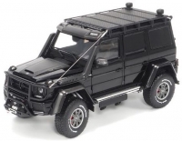 Brabus 500 Mercedes G500 4×4 Obsidian Black, ALM860303, Almost Real 1:18