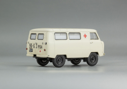 Уаз-450А, Скорая Медицинская Помощь (интерьер гражданской скорой 1960 г, 145023, DiP Models 1:43