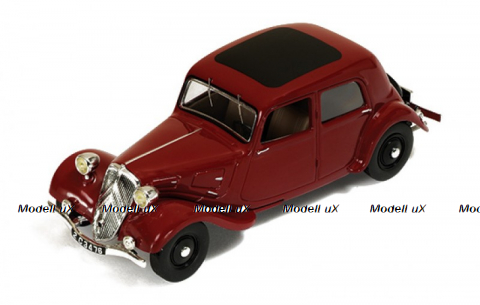 CITROEN TRACTION 7A 1934, red, IXO 1:43