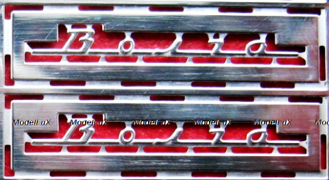 Набор шильдиков Волга (1 пара), EM-050 1:18