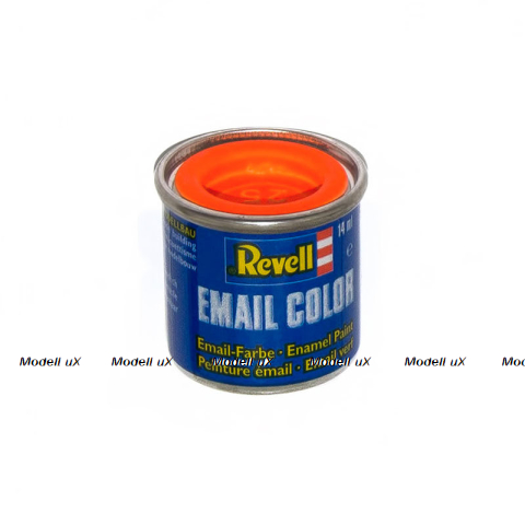 Краска люминесцентная оранжевая матовая REV 32125