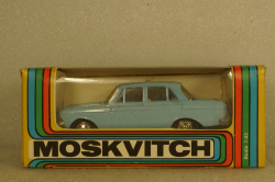 Москвич-408, голубой, июнь 89г., Тантал/Радон  1:43