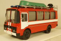 АСА-16 (3205) пожарный аварийно-спасательный автомобиль ПАЗ-3205, TruckTyr 1:43