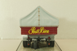 Mercedes-Benz LP911 "Post Brauerei" truck 1963, dark red, 12156, Premium ClassiXXs 1:43