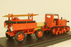 СХТЗ-НАТИ с коловратным насосом и пожарным прицепом, TruckTyr 1:43