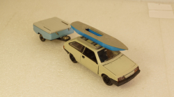 Ваз-2108 с прицепом Скиф-М и лодкой, Компаньон 1:43