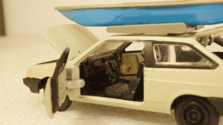 Ваз-2108 с прицепом Скиф-М и лодкой, Компаньон 1:43