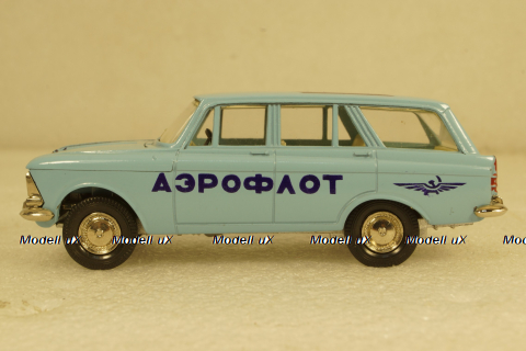 Москвич-427, Аэрофлот, январь 87г., Тантал/Радон 1:43