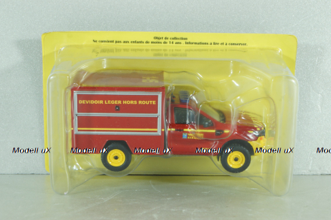 Ford Ranger VDLHR SPAC,véhicule dévidoir léger hors route ( Bouches-du-rhône), Sapeurs-Pompiers №58, Altaya 1:43 С журналом!
