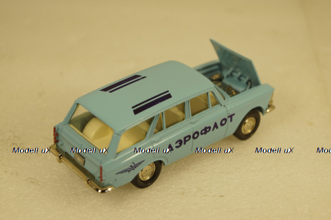 Москвич-427, Аэрофлот, январь 87г., Тантал/Радон 1:43