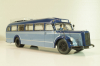 Mercedes-Benz O 6600  bus with figuren driver "Rothenburg O.D. Tauber"  1951 , blue/light blue, 02743, Schuco 1:43