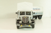 Bussing 8000 truck with trailer "Danzas" 1950 #1, grey, 06253, Schuco 1:43 