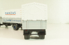 Bussing 8000 truck with trailer "Danzas" 1950 #1, grey, 06253, Schuco 1:43 