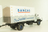 Bussing 8000 truck with trailer "Danzas" 1950 #1, grey, 06253, Schuco 1:43 