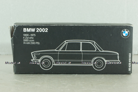 BMW 2002  1968, orange, 80429419932, Schuco 1:43