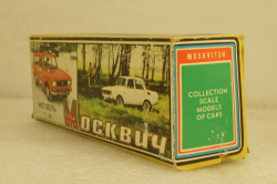 Москвич-412, такси, май 90г., Тантал/Радон 1:43