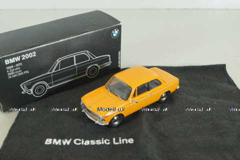 BMW 2002  1968, orange, 80429419932, Schuco 1:43