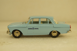 Москвич-412, такси, май 90г., Тантал/Радон 1:43