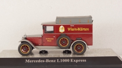 Mercedes L1000 Express Post Brauerei Weiler red/grey, PCL11156, Premium Classixxs 1:43