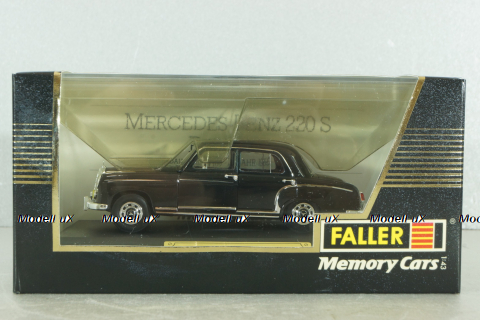 Mercedes-Benz 220 S  (W180) 1956, black, 4321, Faller 1:43