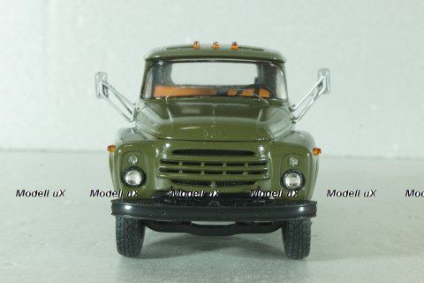 Зил-130В1 тягач, хаки, Автоистория 1:43