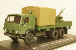 Камаз-53212 с зениткой ЗУ-23-2 Афганистан 1981г., TruckTyr 1:43