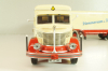 Krupp Titan with trailer "Hemmersam & Rasmussen" Lubeck, cream/red,  Minichamps 1:43