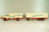 Krupp Titan with trailer "Hemmersam & Rasmussen" Lubeck, cream/red,  Minichamps 1:43